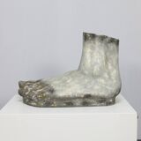 Decorative object sculpture large foot, 1960s