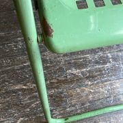 Garden chair in perforated sheet metal 1950