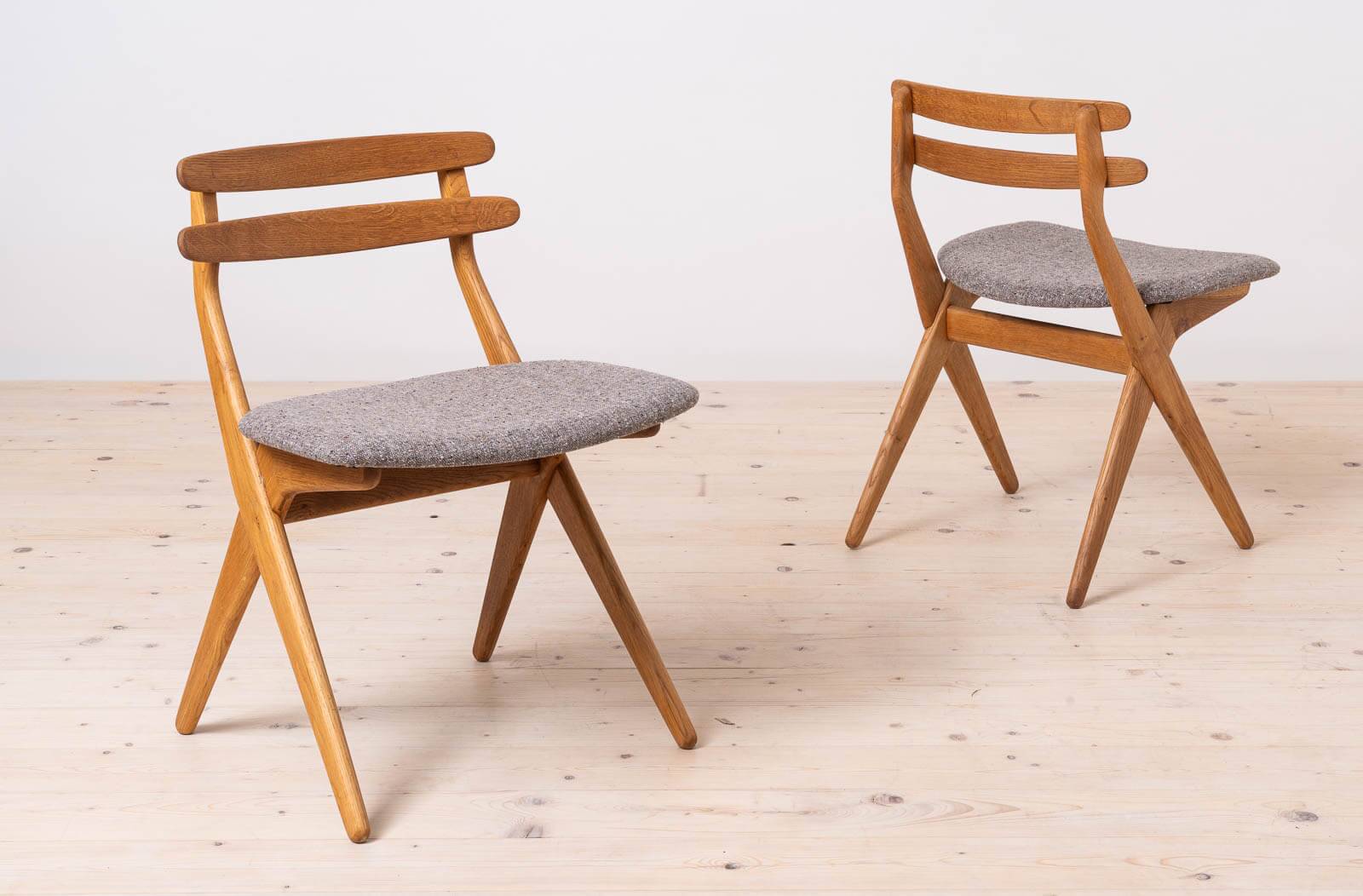 Set of 4 Dining Chairs, model SAKS by Poul Volther, Danish Design, 1960s