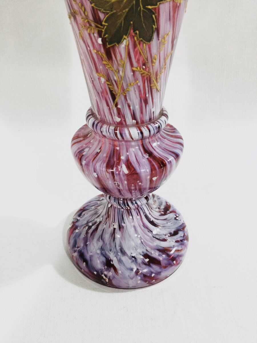 Vase en cristal de Clichy
