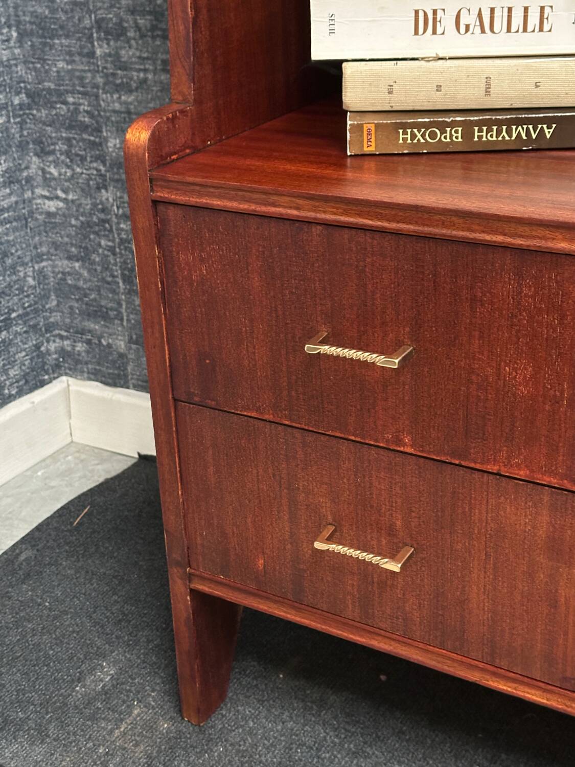 Vintage Scandinavian bookcase