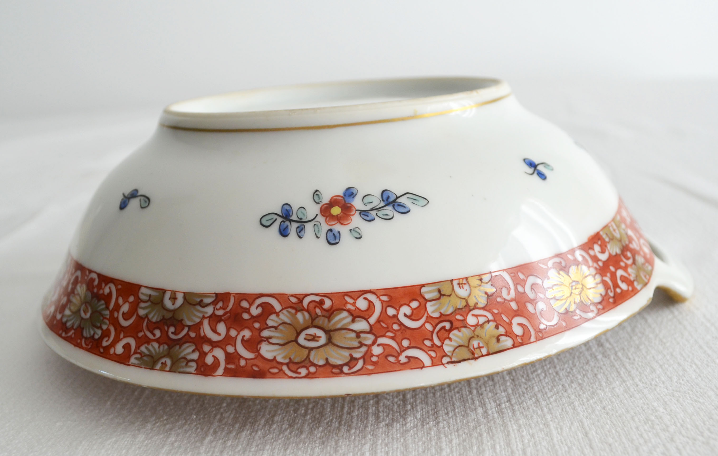 Cups and bowl in haviland porcelain