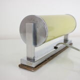 Design bauhaus chrome wall lamp, 1930s