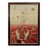 Miroslav Krofián "The Victory of Ideology" contemporary painting - czechia