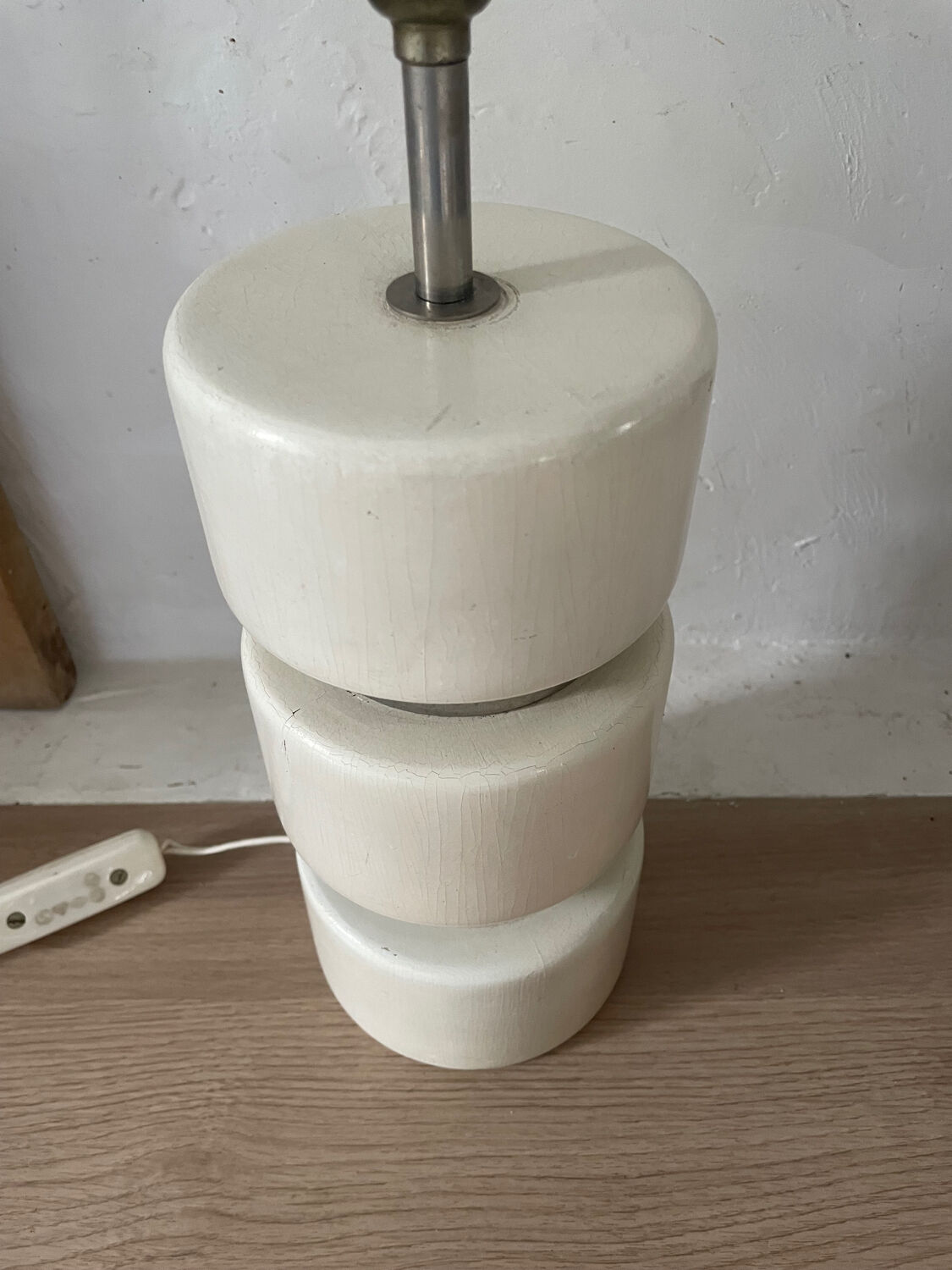 Pied de lampe années 70