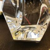 Daum crystal candlestick, 1970