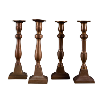 Candle holders copper alloy