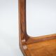 Jacob Brink sidetable in rosewood with smoked glass top