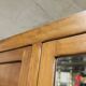 Mid-century armoire with large mirror, wardrobe and chest of drawers