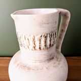 Ceramic pitcher vase