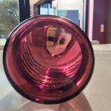 Art Deco style glass vase