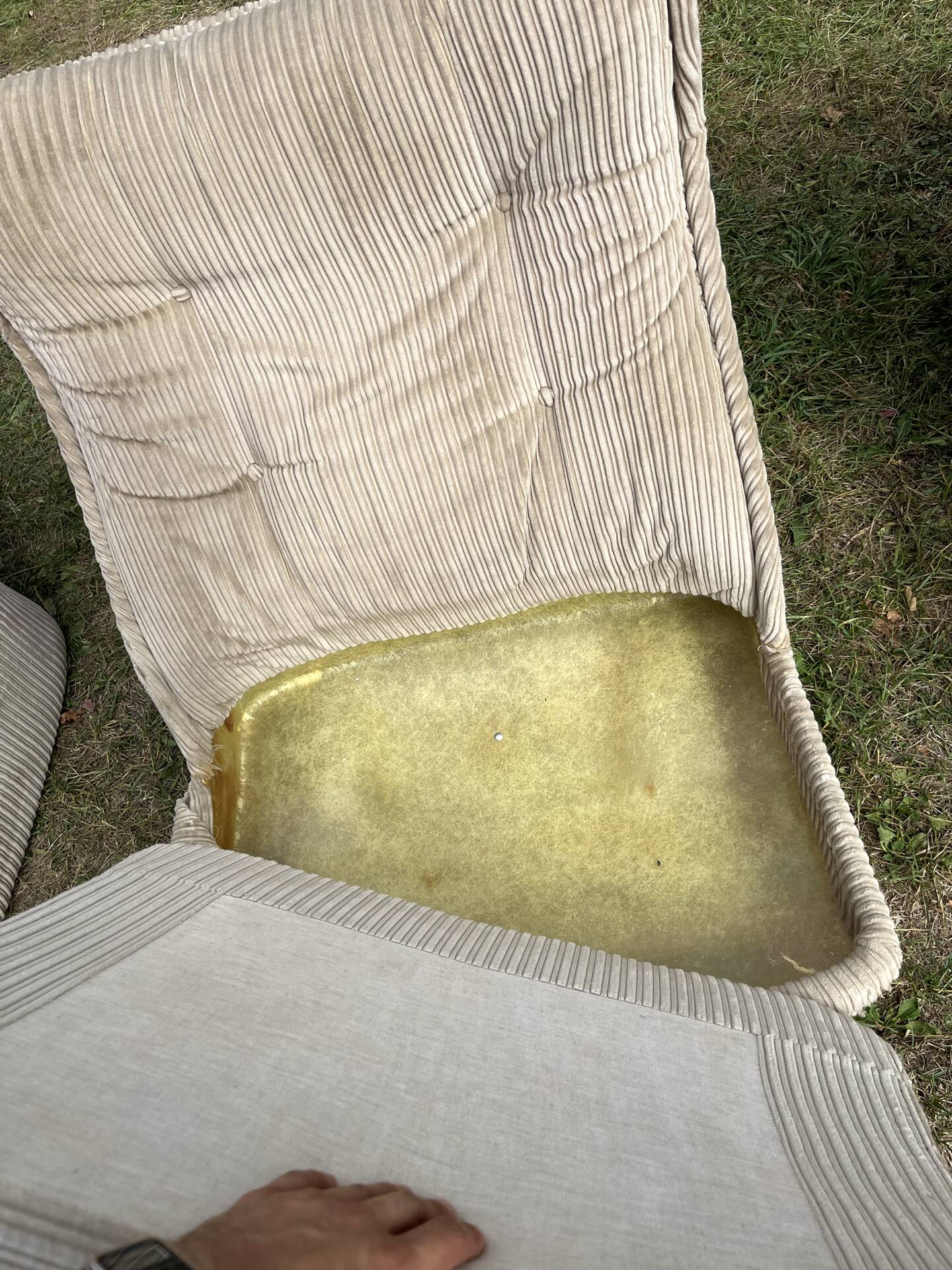 Michel Cadestin sofa / 3 Michel Cadestin armchairs