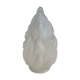 Frosted glass flame lampshade