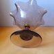 Coupe en Verre Soufflé Bullé Riom 1960