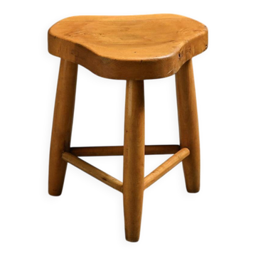 Free-form stool by Christian Durupt, around 1955.