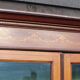 Mahogany china cabinet