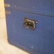 Blue vintage trunk