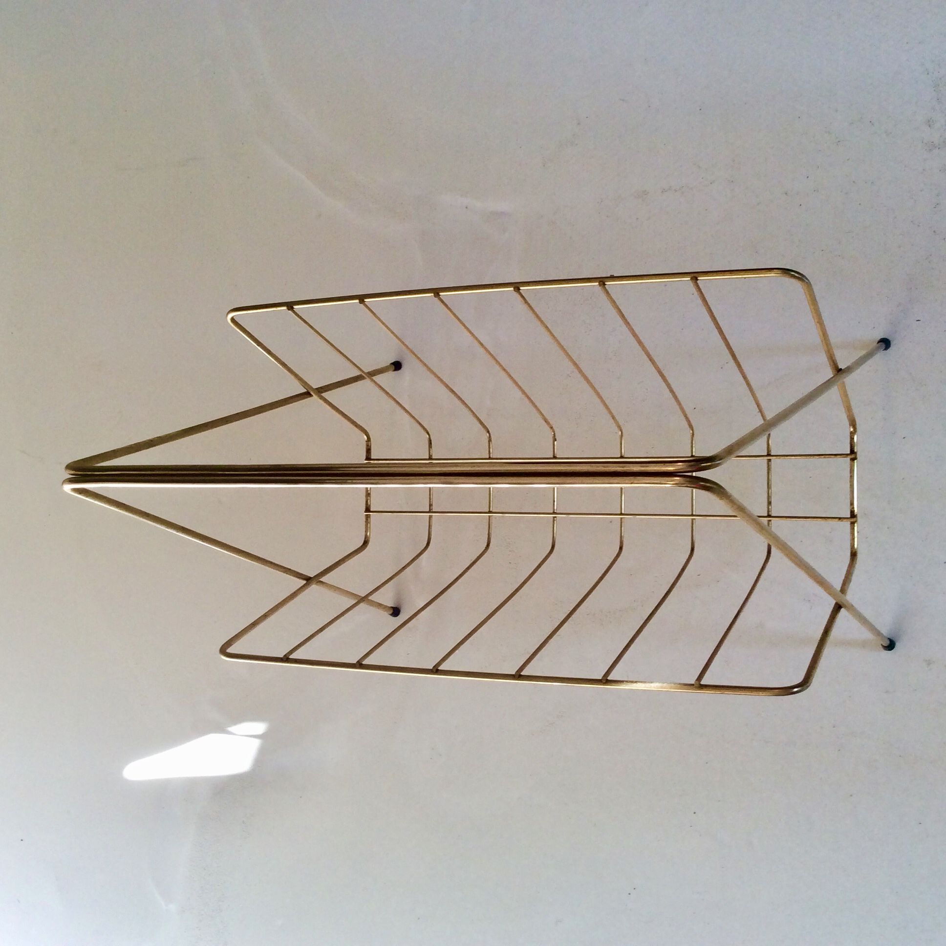 Vintage magazine holder 70s