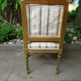 Old Louis XVI fabric chair