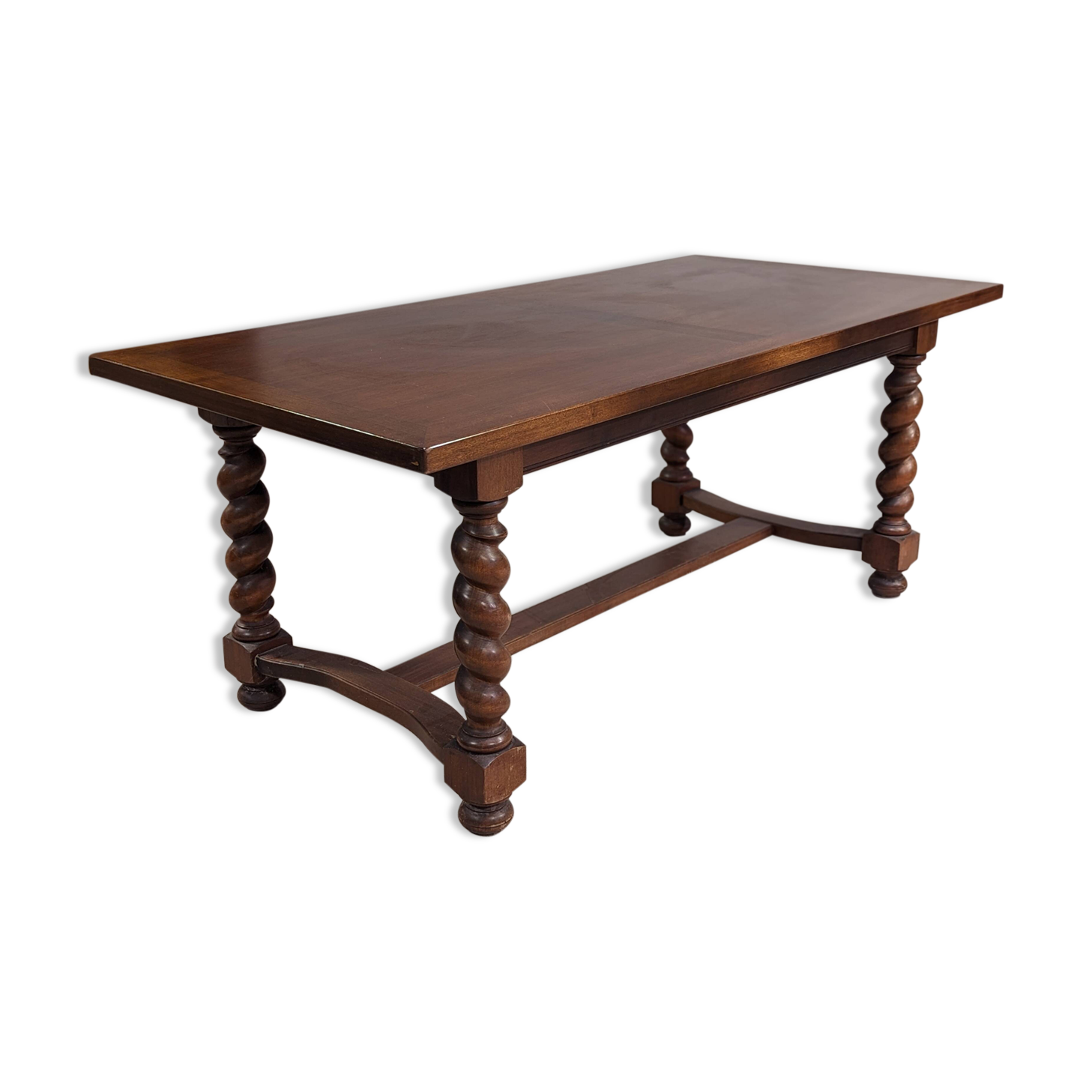 Wooden dining table