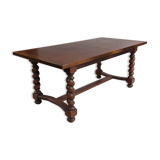 Wooden dining table