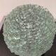 Lampe vintage boule en morceaux de verre assemblés années 70