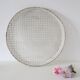 Round Mathieu Mategot tray in perforated metal, 1950, vintage