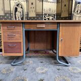 Schoolmaster's desk with armchair