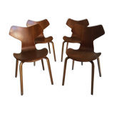 Grand Prix chairs Arne Jacobsen