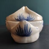 Vintage Vietnamese swan-shaped salt and pepper holder