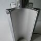 70s chrome metal lamp