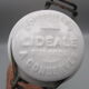 Antique glass jar L'IDEALE-porcelain stopper