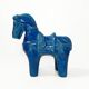 Cheval en céramique en Rimini blue par Aldo Londi