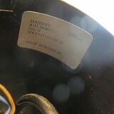 Glass and metal suspension lamp edition Massive Belgium