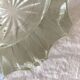 Vintage thick glass ashtray