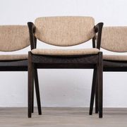 Dining Chairs attributed to Kai Kristiansen for Schou Andersen, Denmark, 1950s, Set of 3