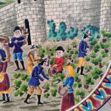 Plat Longwy "les vignerons"