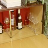 Bar cabinet on wheels circa 1950