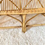 Vintage rattan sofa