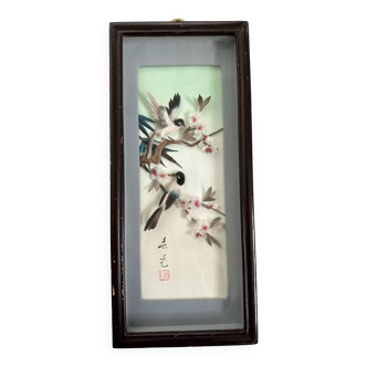 Birds painting frame