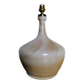 Ceramic lamp base from Grès du Marais