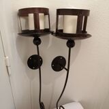 Set two 2 photophores