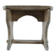 Small renovated solid wood bench