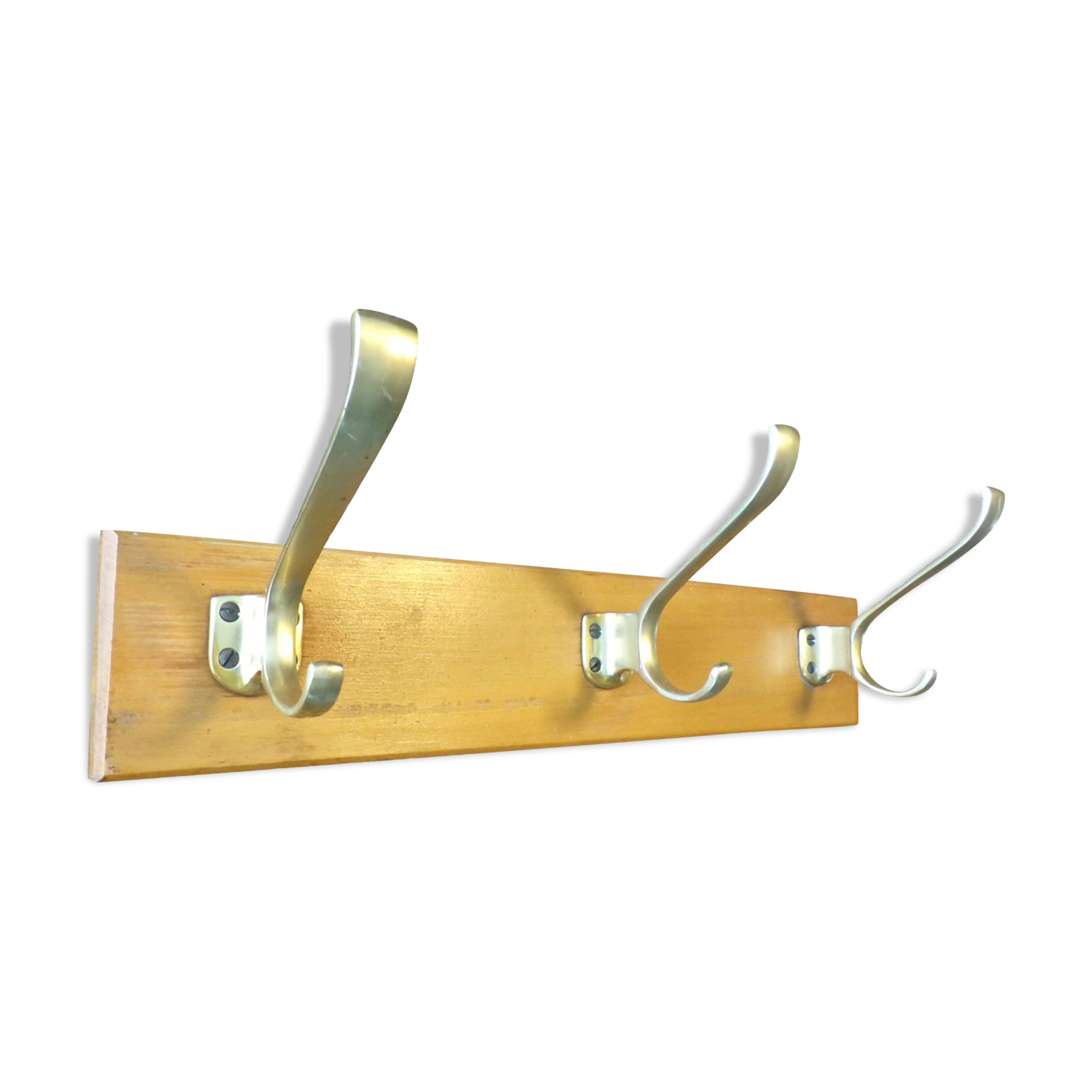 Vintage coat rack 3 hooks