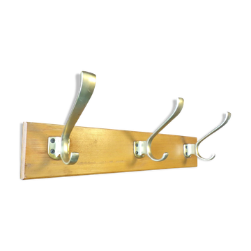 Vintage coat rack 3 hooks