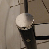 Table low 70's smoked glass