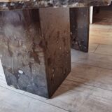 Fossilized coffee table