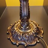 Bronze lamp foot
