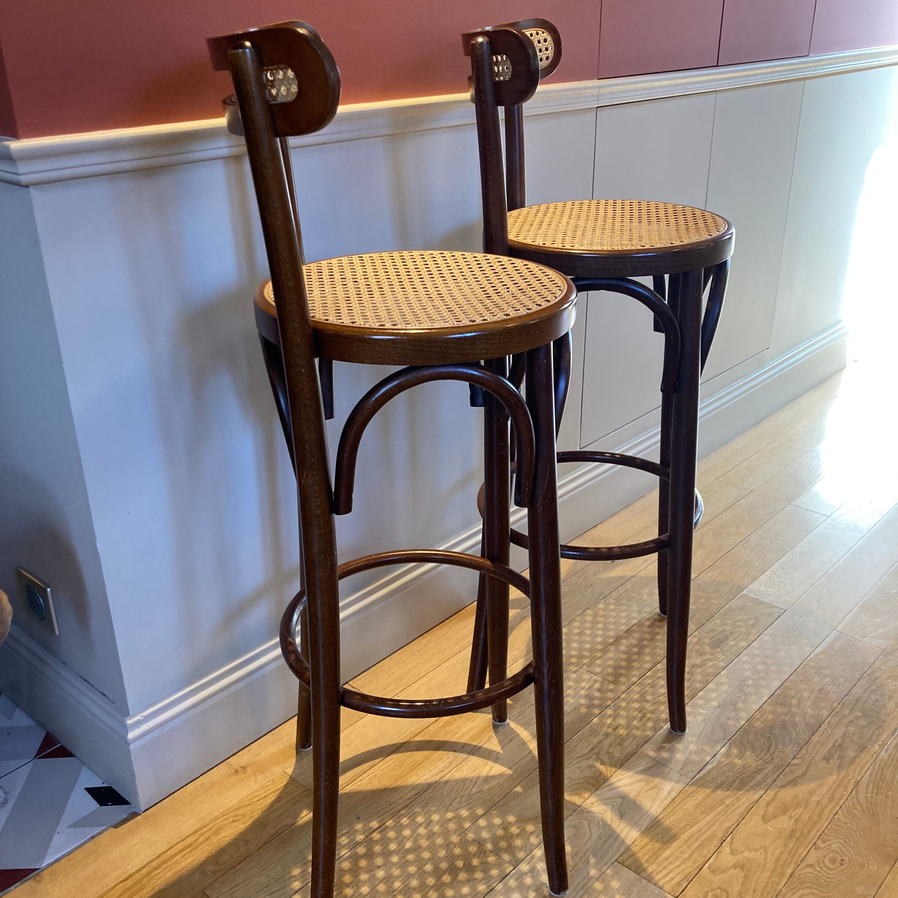 Vintage bar stools pair
