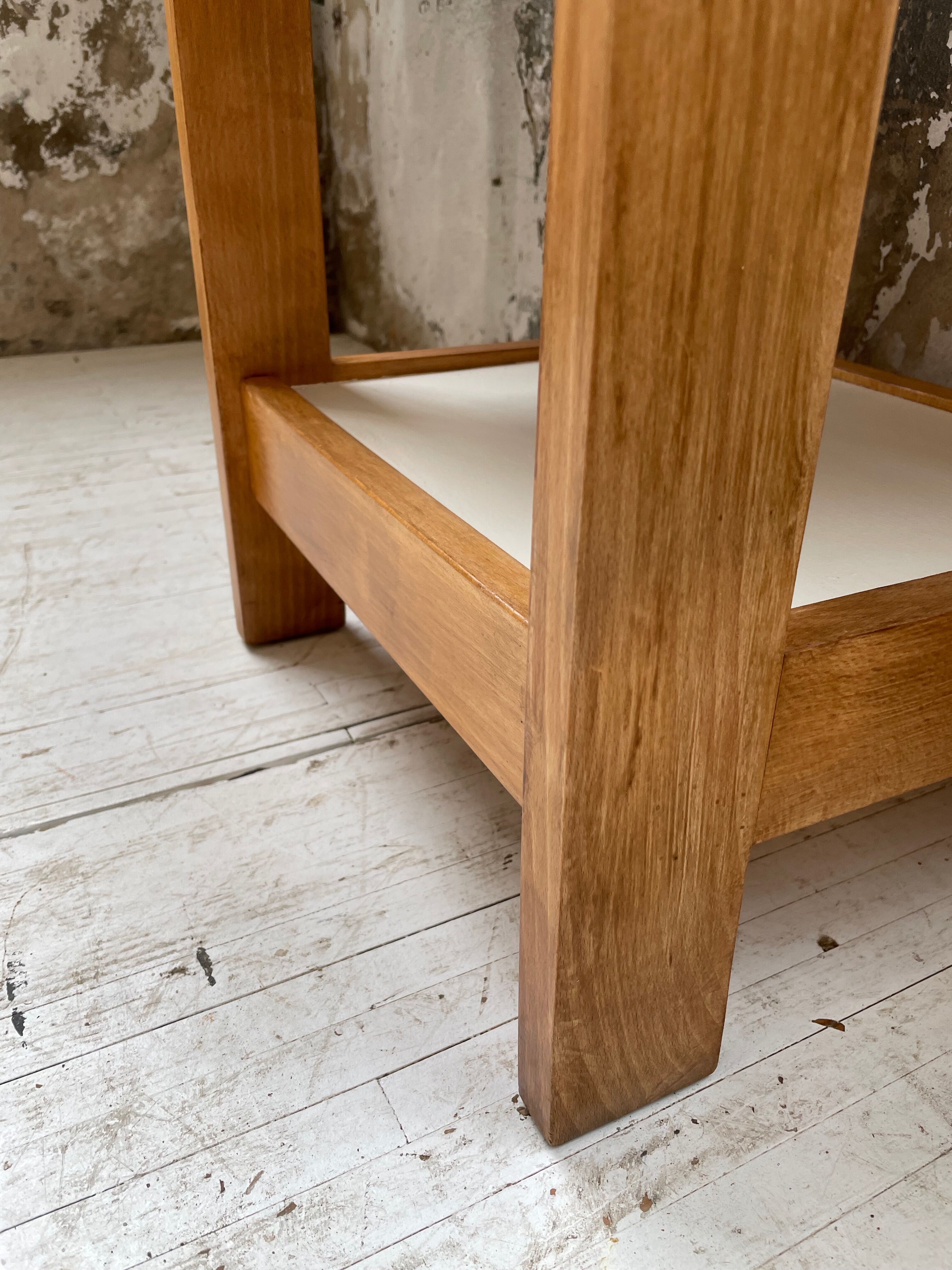 Beech bedside style Regain two-tone